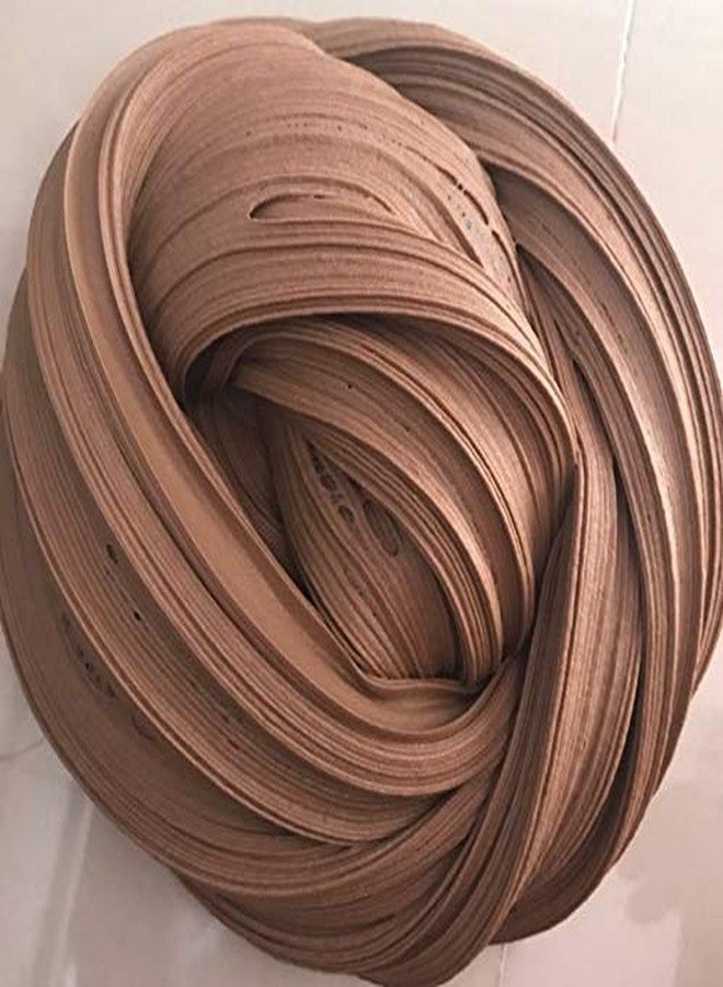 جوليانا معجون سلايم جوليانا اللامع والمطاطي للأطفال (عبوة من قطعتين - 200 غرام، مع منشط سلايم وبريق مجاني) (شوكولاتة وأبيض) - Image 3